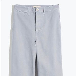 NEW Madewell Wide Leg Cropped Pants